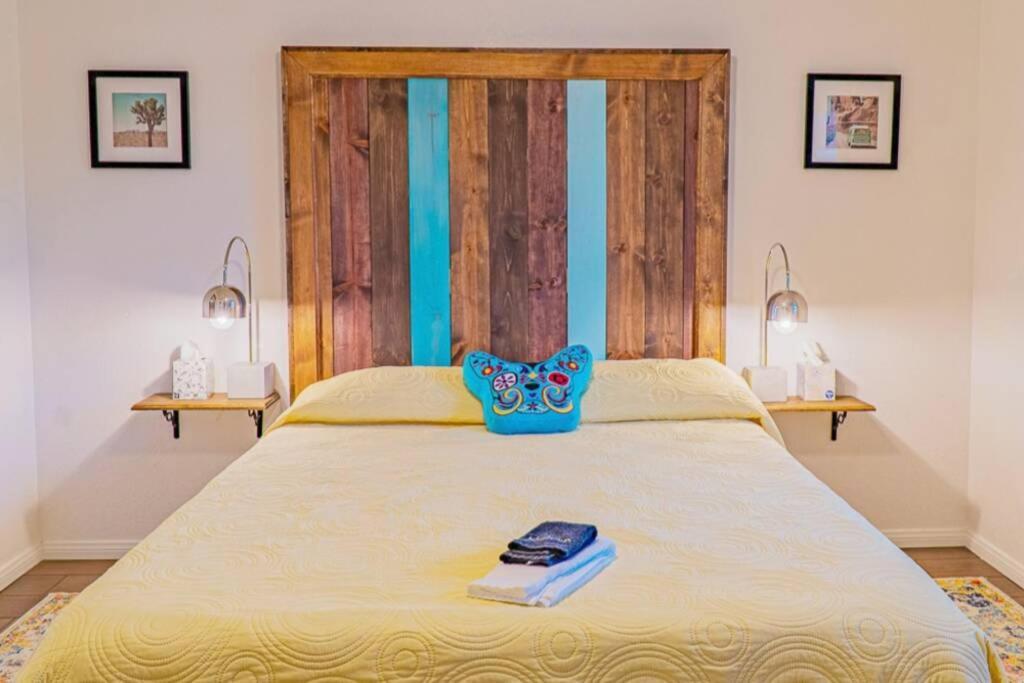 Villa New! Jt Sunshine House Cozy, Artsy & Comfy, Dog Friendly, 3Bd Joshua Tree Exterior foto