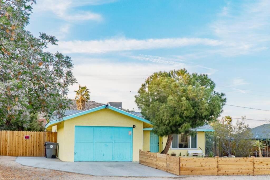 Villa New! Jt Sunshine House Cozy, Artsy & Comfy, Dog Friendly, 3Bd Joshua Tree Exterior foto